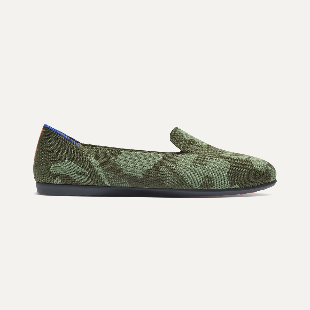 Rothy's Women's Daily Loafer in Green Camo
