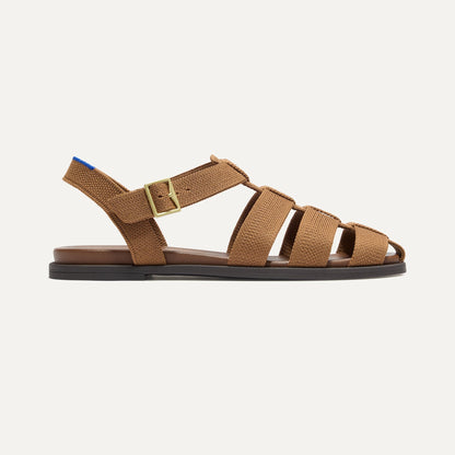 Rothy's The Fisherman Sandal in Pecan