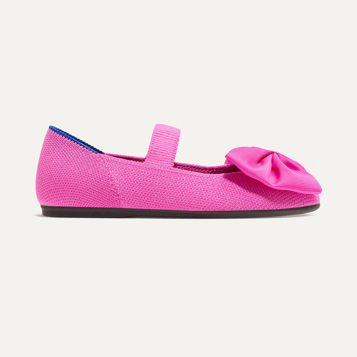 Rothy's The Kids Big Bow Mary Jane in Dragon Fruit