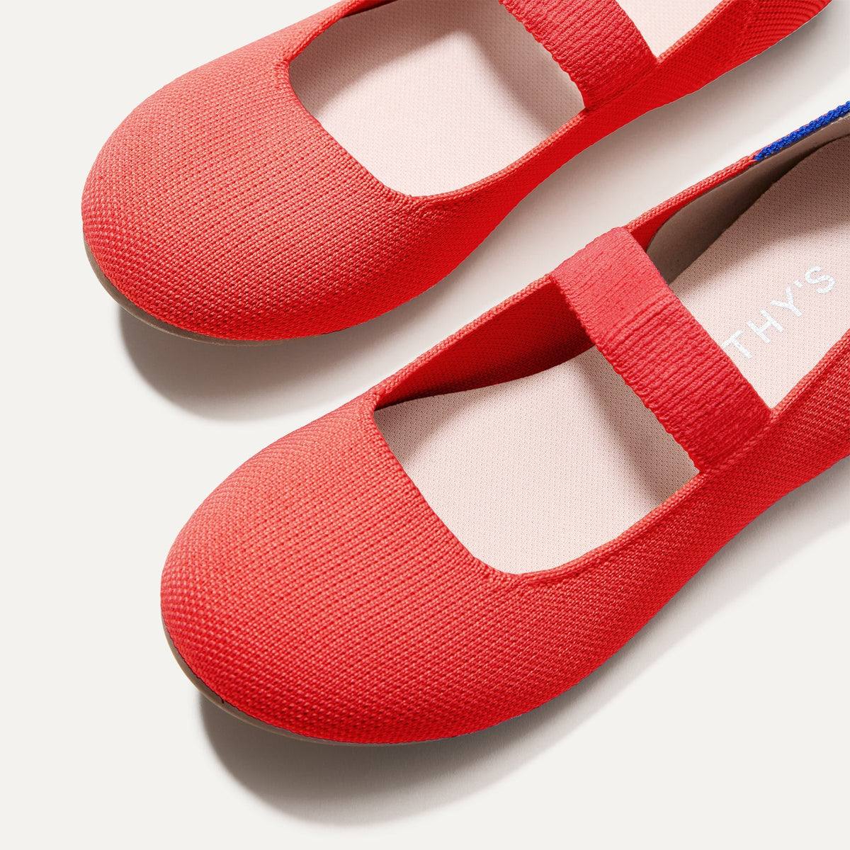 Rothy's The Kids Mary Jane in Glamour Red