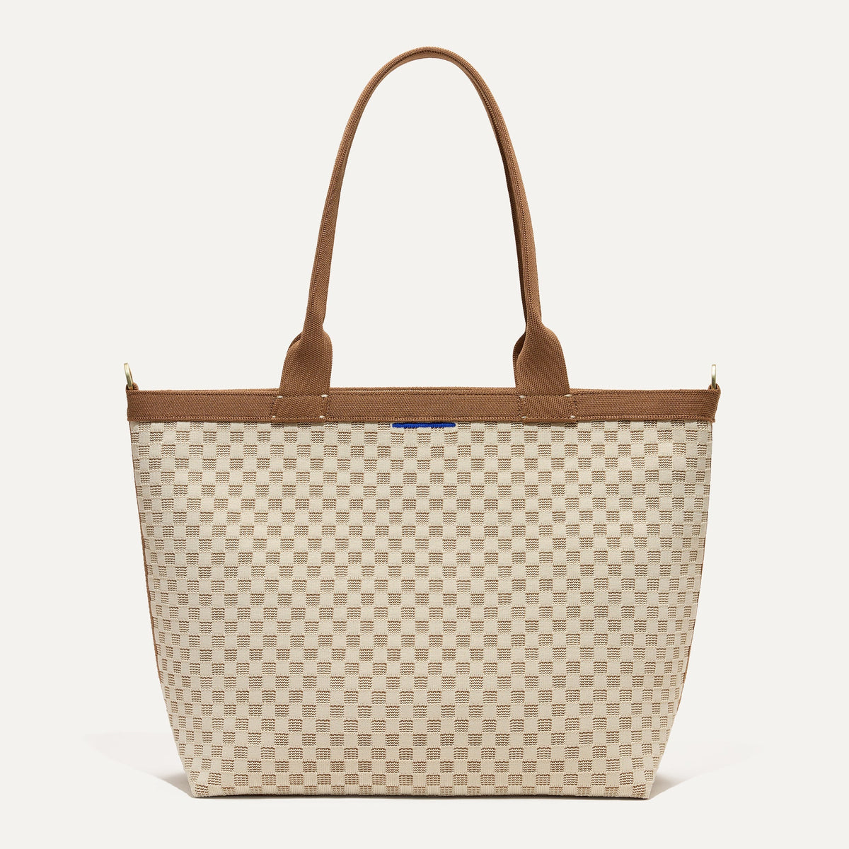 Rothy's The Lightweight Zipper Tote in Vanilla Wafer
