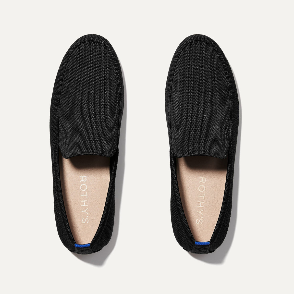 Rothy's The Ravello Loafer in Stone Black