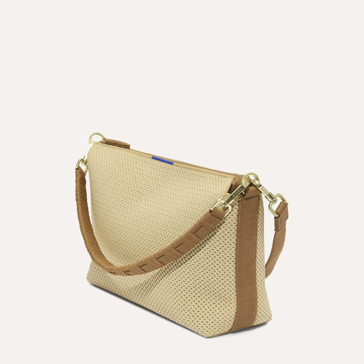 Rothy's The Daily Crossbody in Macadamia Open-Knit