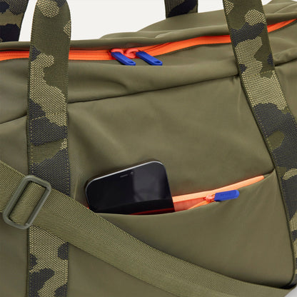 Rothy's Lightweight Travel Duffel Bag in Forest