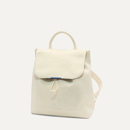 Rothy's The Cinch Backpack in Coconut Crochet