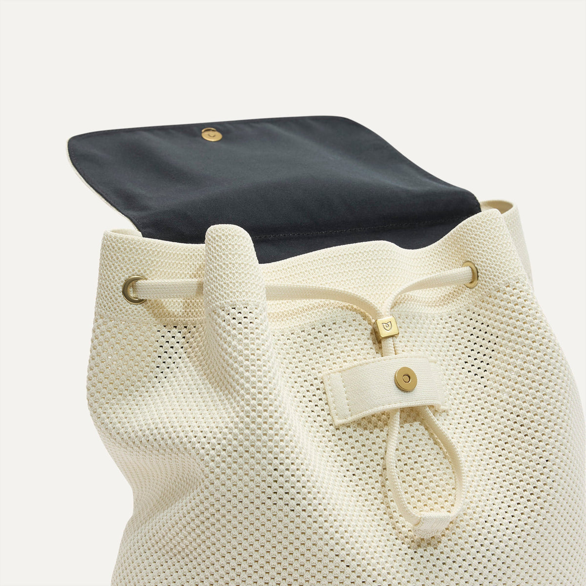 Rothy's The Cinch Backpack in Coconut Crochet