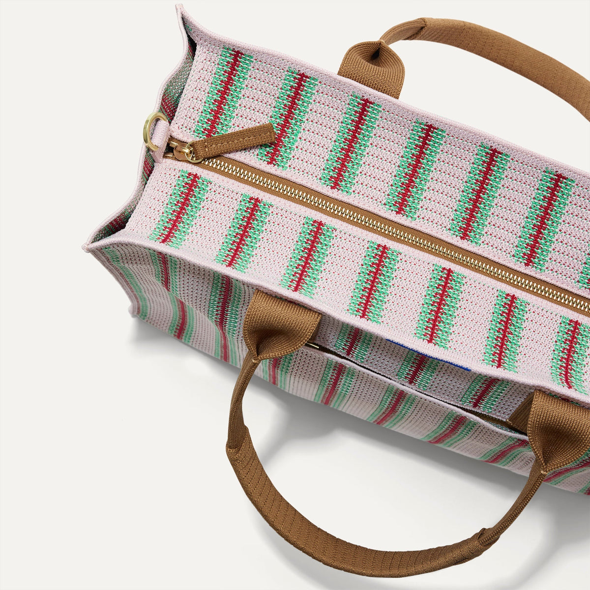 Rothy's The Classic Tote in Watermelon Market Stripe
