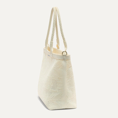 Rothy's The Lightweight Zipper Tote in Moonflower