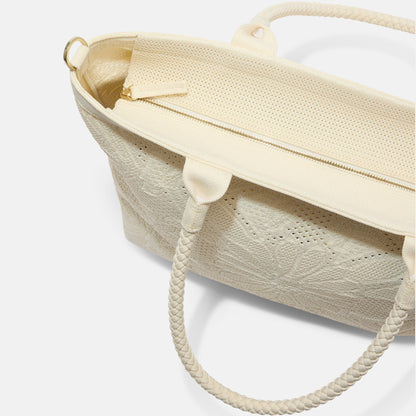 Rothy's The Lightweight Zipper Tote in Moonflower