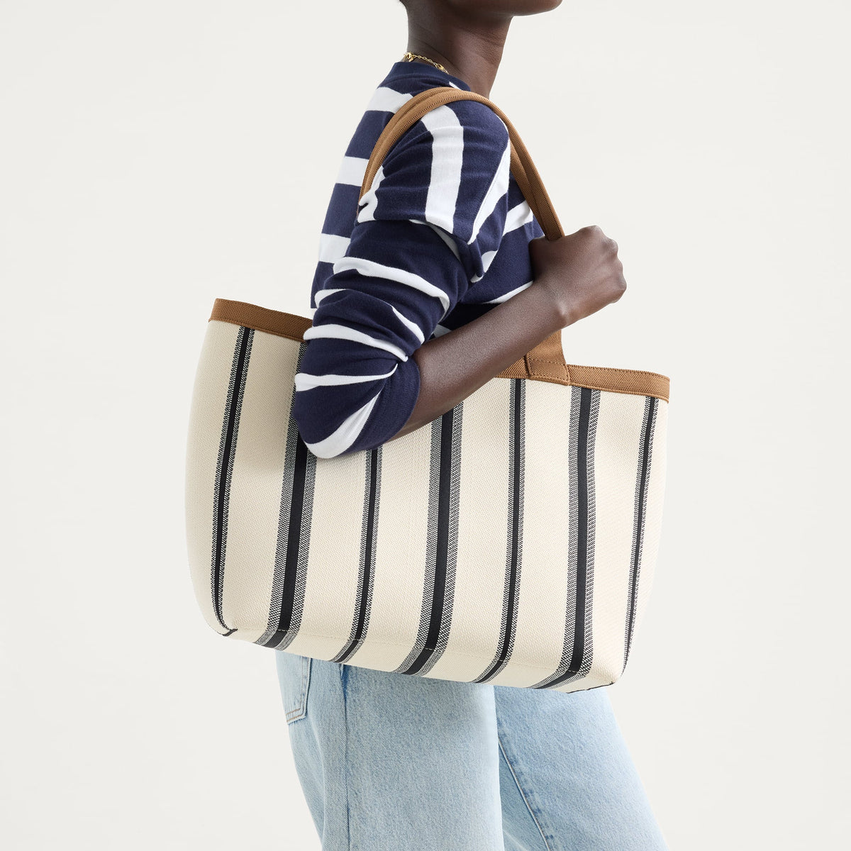 Rothy's The Lightweight Zipper Tote in Coastline
