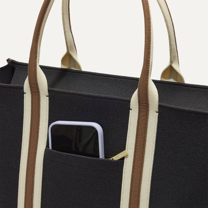 Rothy's The Classic Tote in Black Coffee