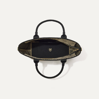 Rothy's The Lightweight Zipper Tote in Polar Zig Zag