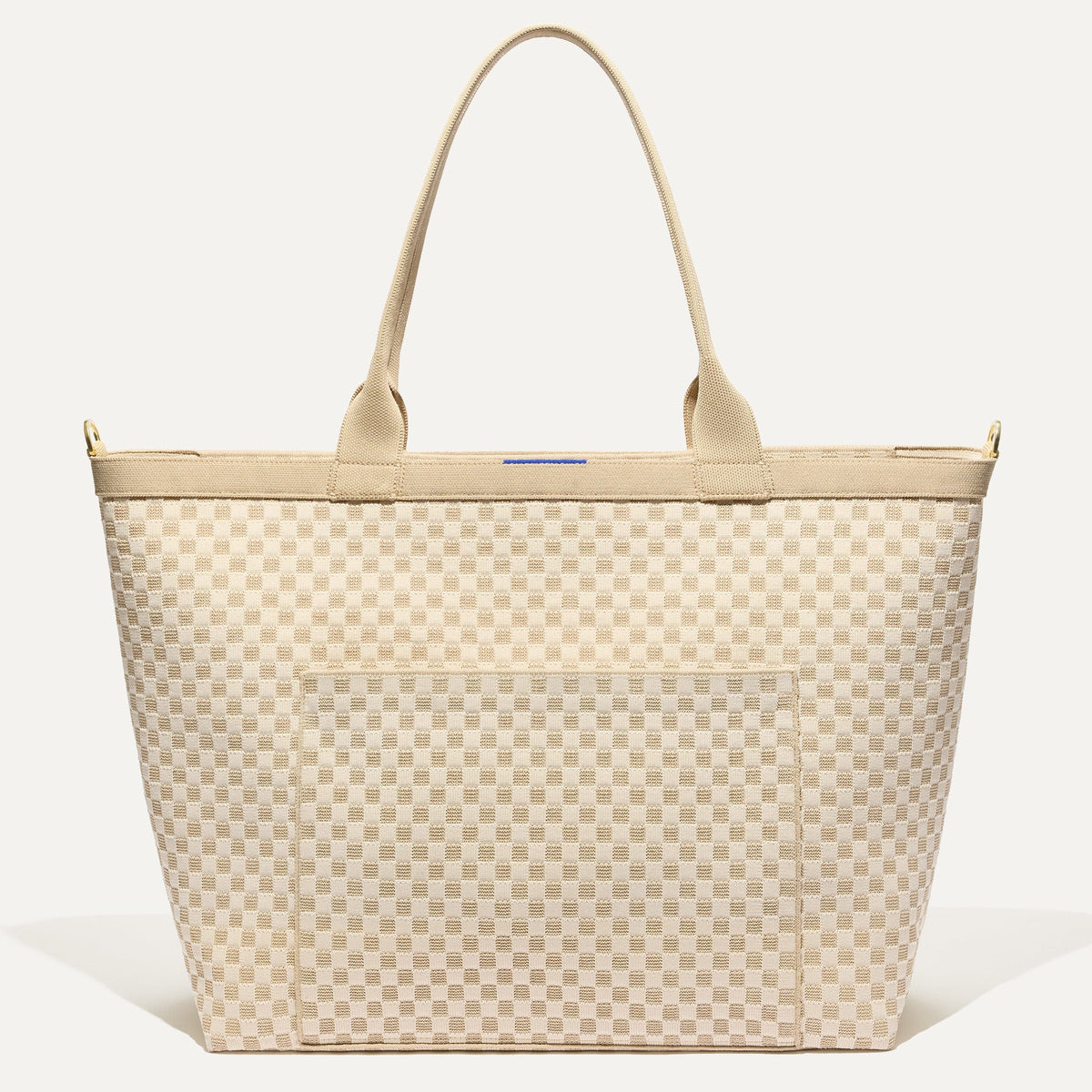 Rothy's The Zip Travel Tote in Parchment Basketweave