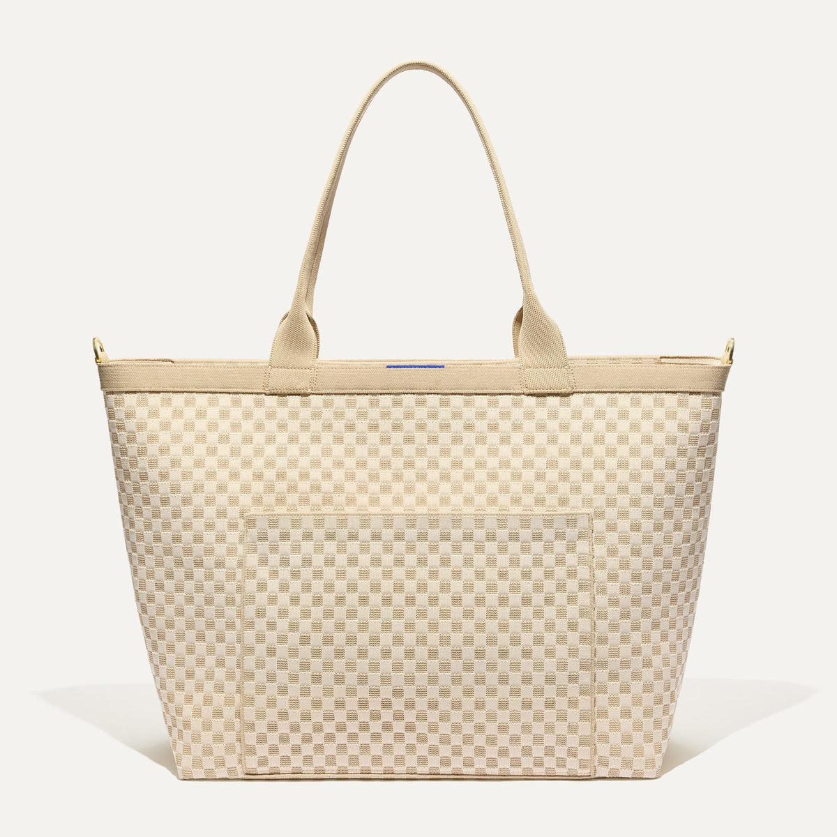 Rothy's The Zip Travel Tote in Parchment Basketweave