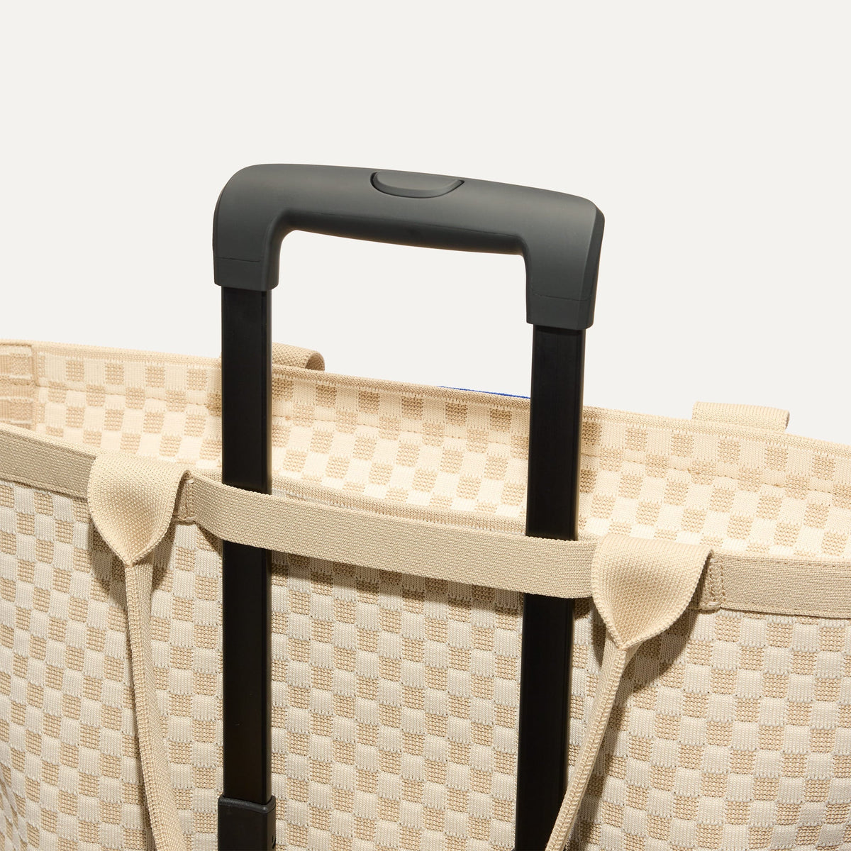Rothy's The Zip Travel Tote in Parchment Basketweave