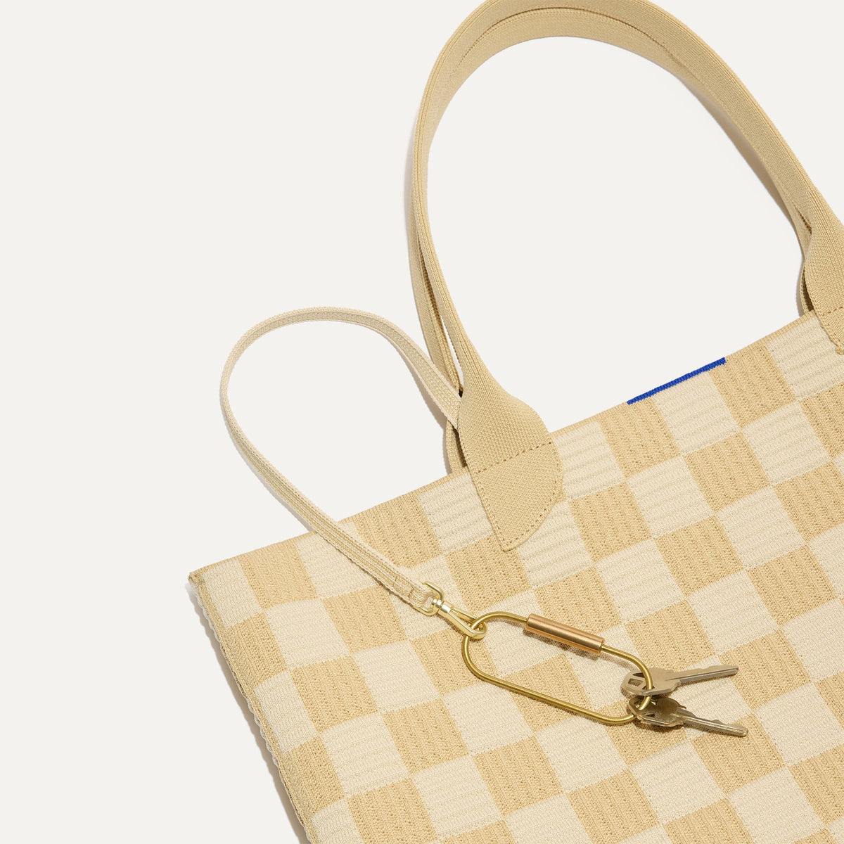 Rothy's The Lightweight Tote in Checker Sand