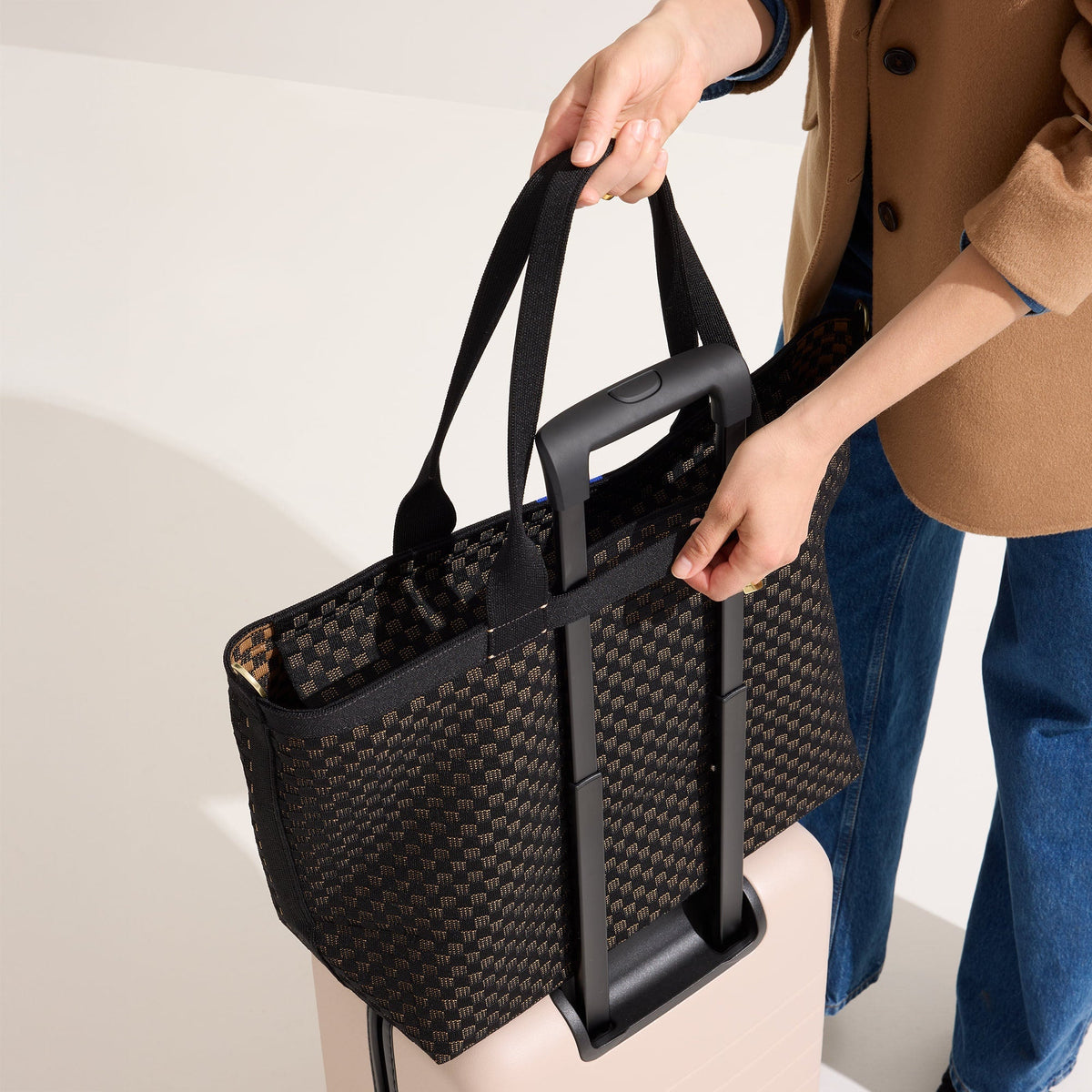 Rothy's The Zip Travel Tote in Night Song