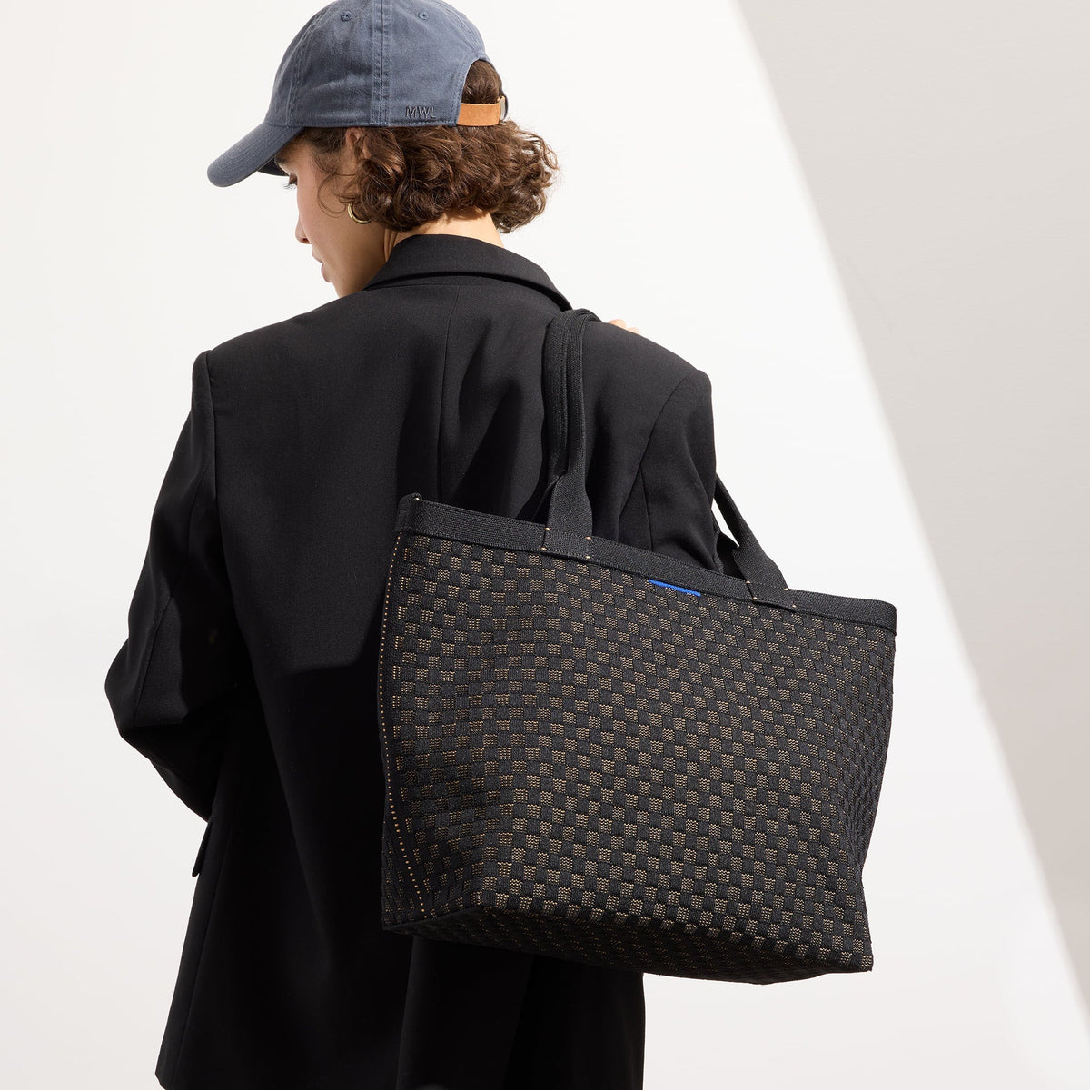 Rothy's The Lightweight Zipper Tote in Night Song