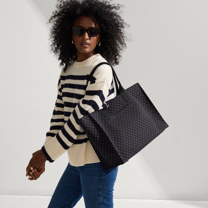 Rothy's The Classic Tote in Black Sand
