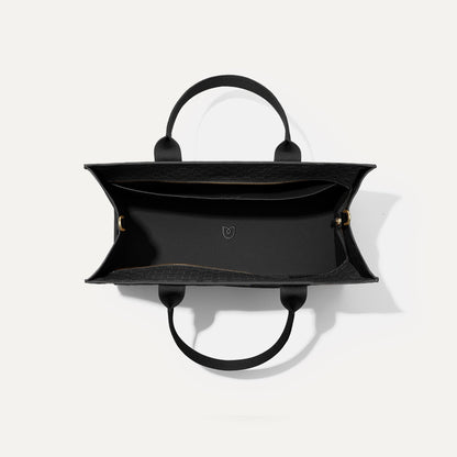 Rothy's The Classic Tote in Black Sand