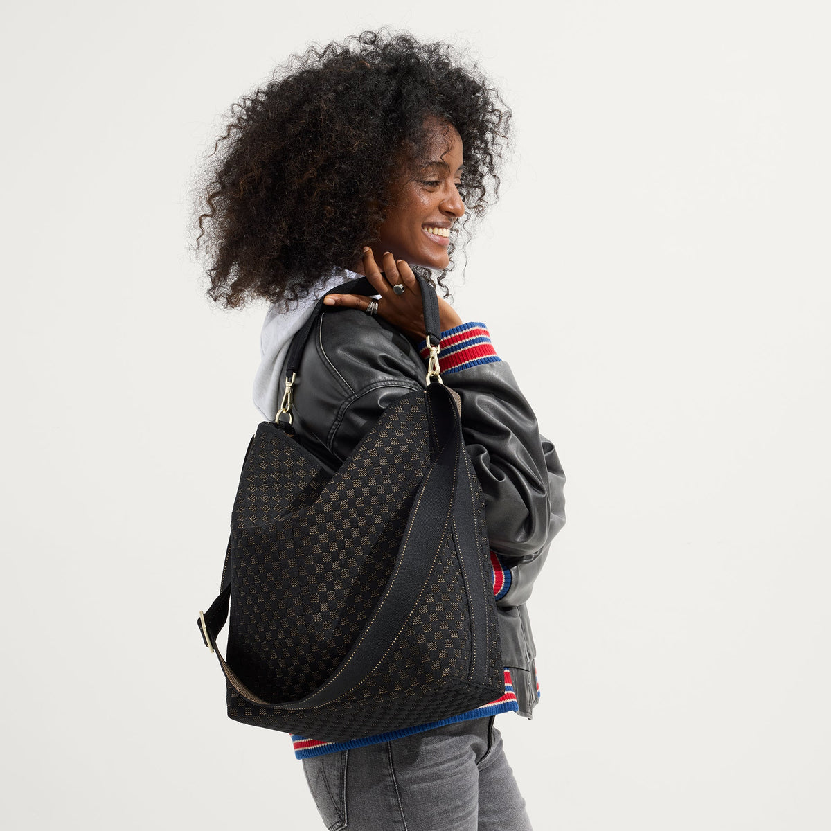 Rothy's The Bucket Bag in Night Song