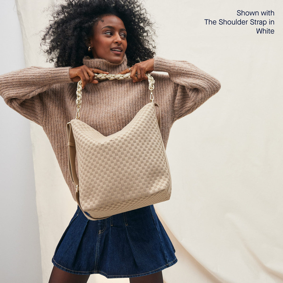 Rothy's The Bucket Bag in Knot Brown