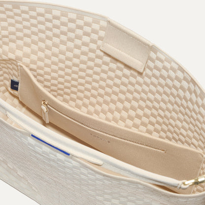 Rothy's The Bucket Bag in White Sand