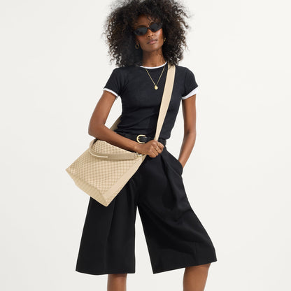 Rothy's The Mini Zip Bucket in Knot Brown