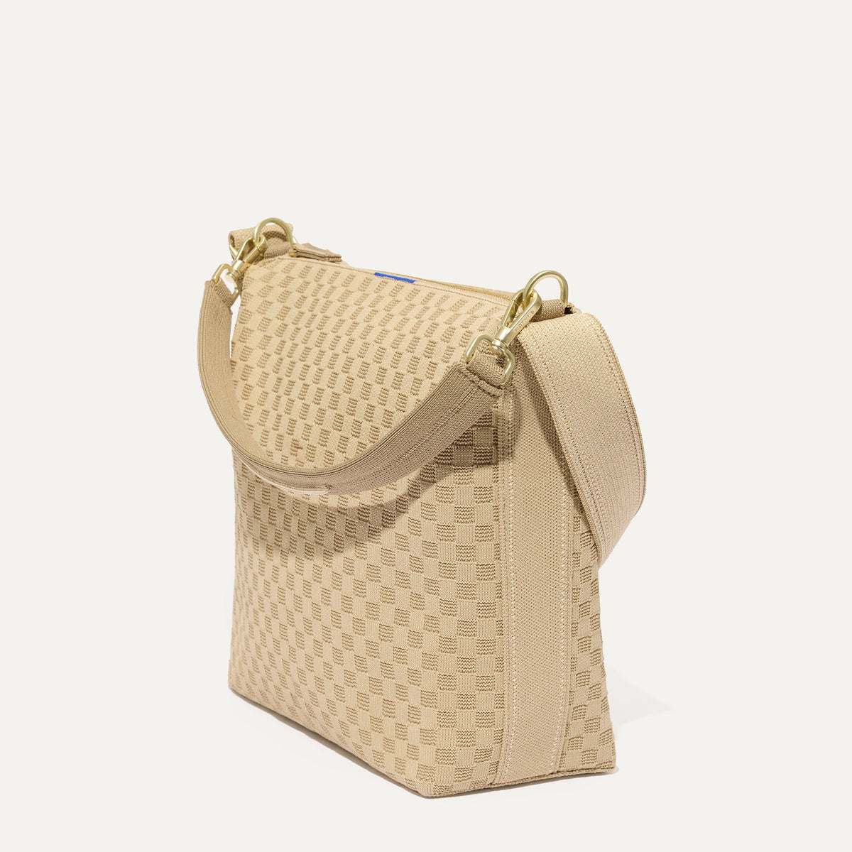 Rothy's The Mini Zip Bucket in Knot Brown