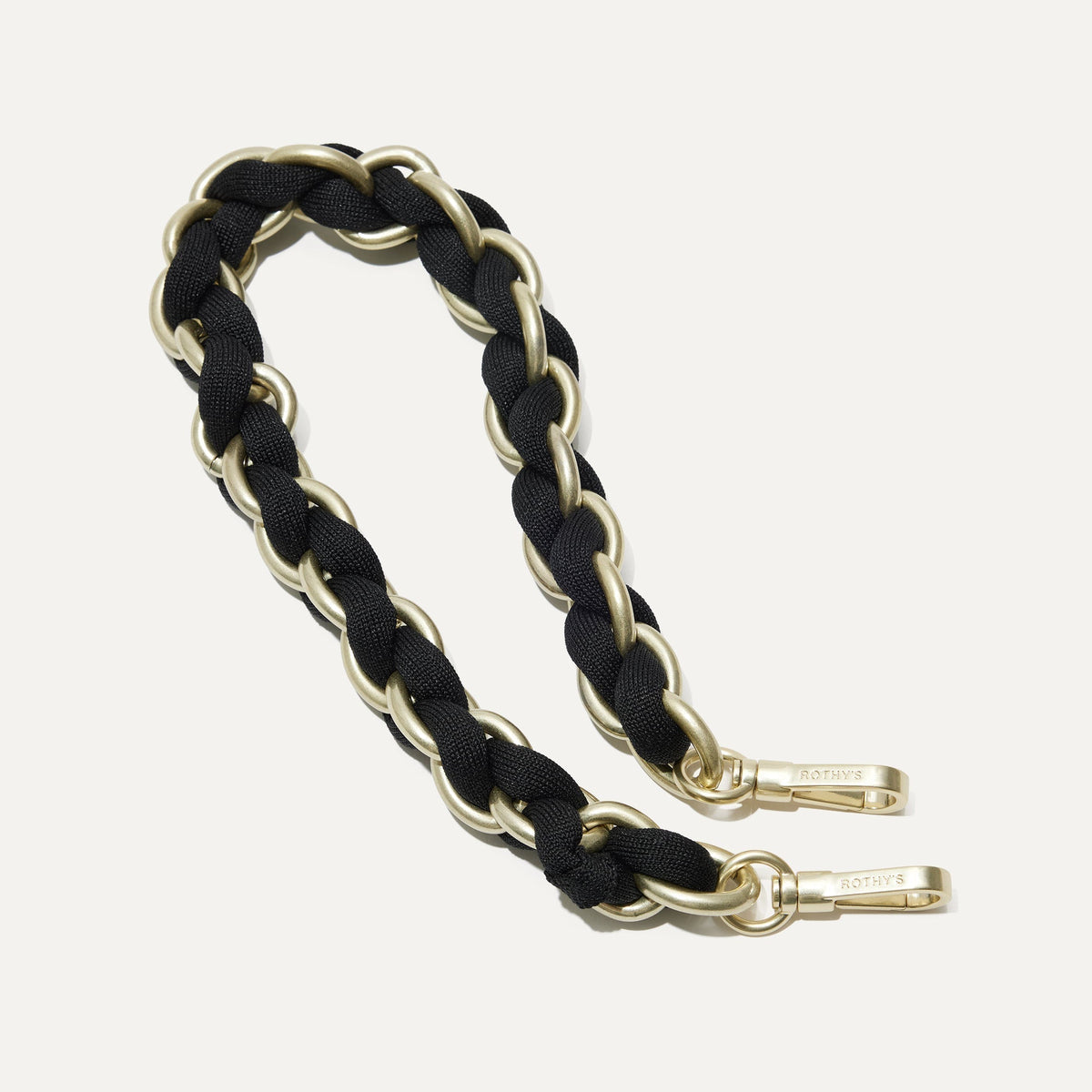 Rothy's The Shoulder Strap in Black Chain