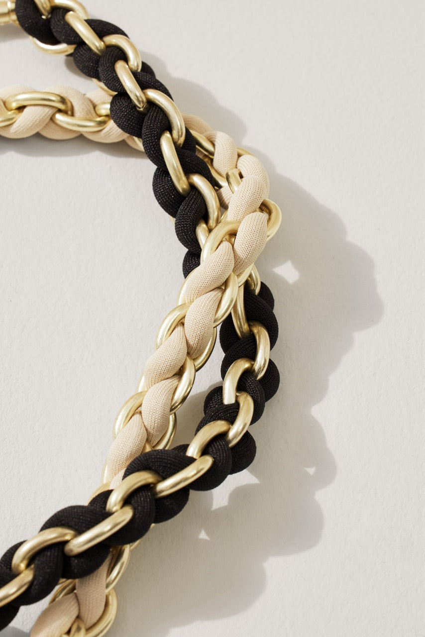 Rothy's The Shoulder Strap in Black Chain