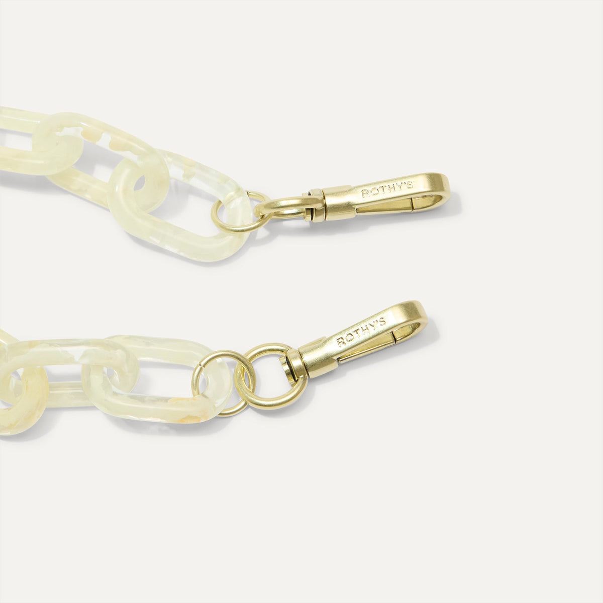 Rothy's The Shoulder Strap in Opal White Chain