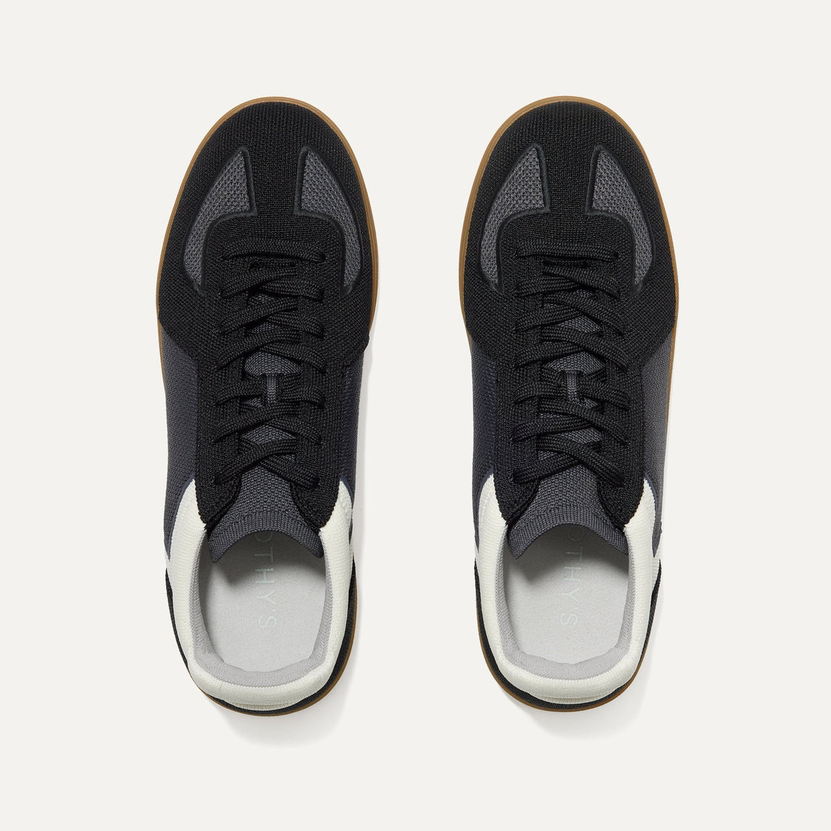 Rothy's The RS01 Sneaker in Obsidian Black