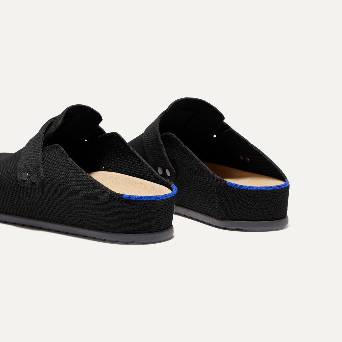 Rothy's The Men's Clog in Soft Black