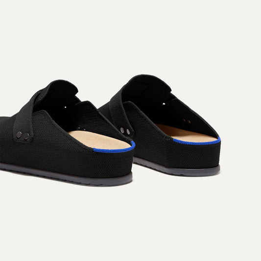 Rothy's The Men's Clog in Soft Black