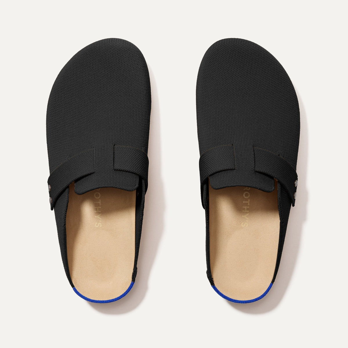 Rothy's The Men's Clog in Soft Black
