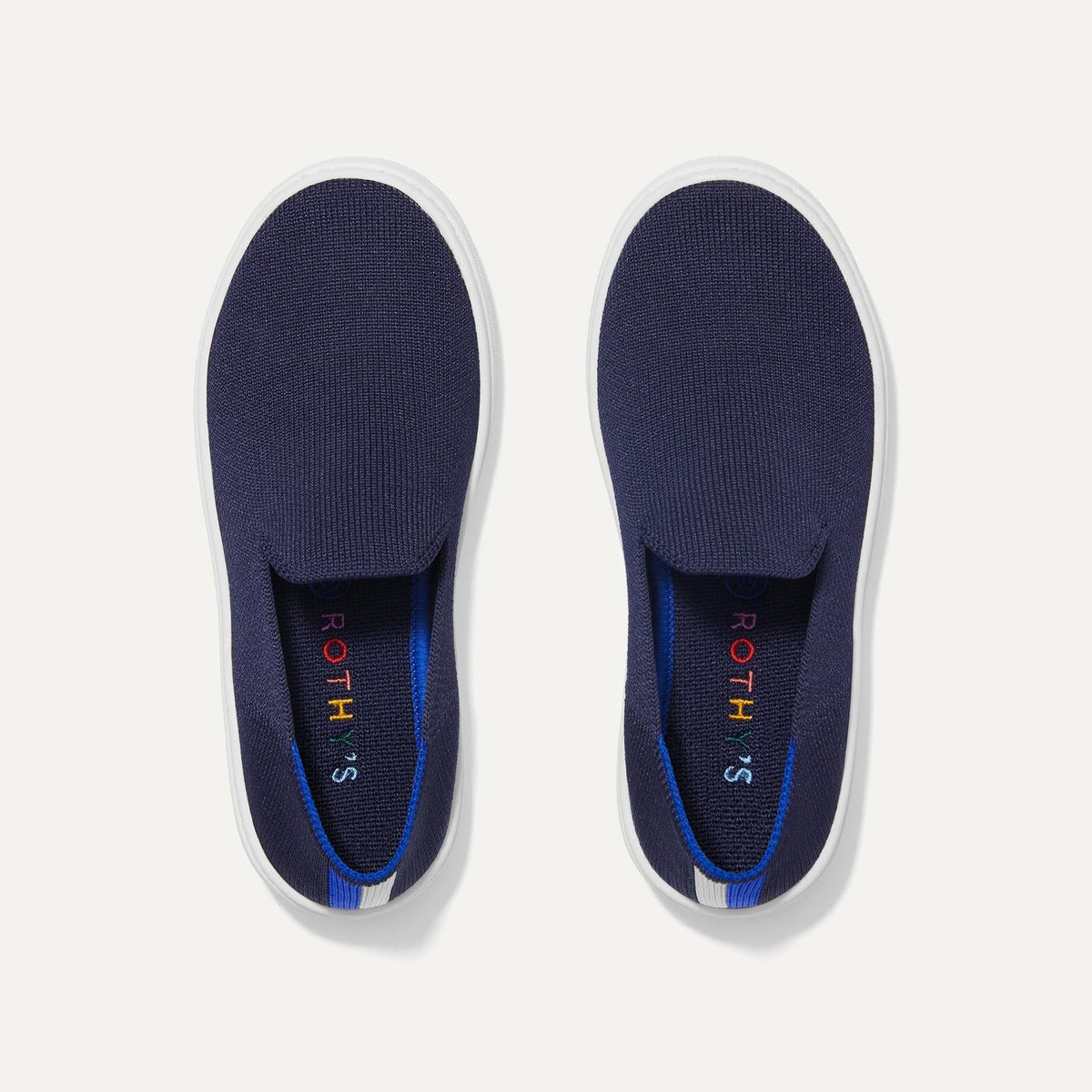 Rothy's The Kids Sneaker in Deep Navy