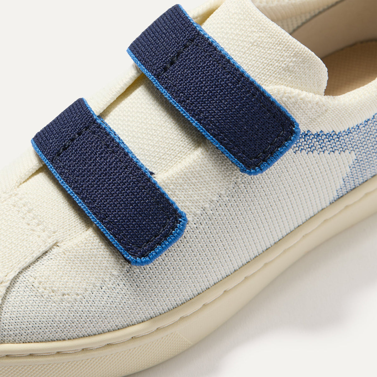 Rothy's The Kids Strap Sneaker in Blue Raspberry