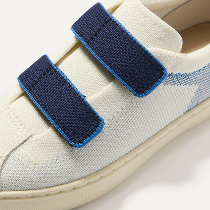 Rothy's The Kids Strap Sneaker in Blue Raspberry