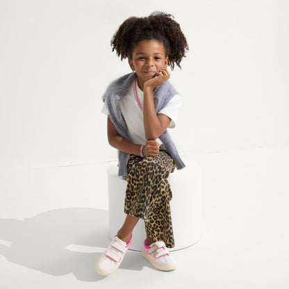 Rothy's The Kids Strap Sneaker in Pink Taffy