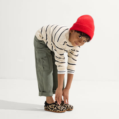 Rothy's The Kids Clog in Desert Cat