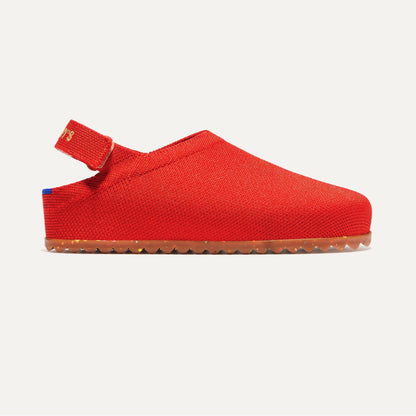 Rothy's The Kids Clog in Firetruck Red