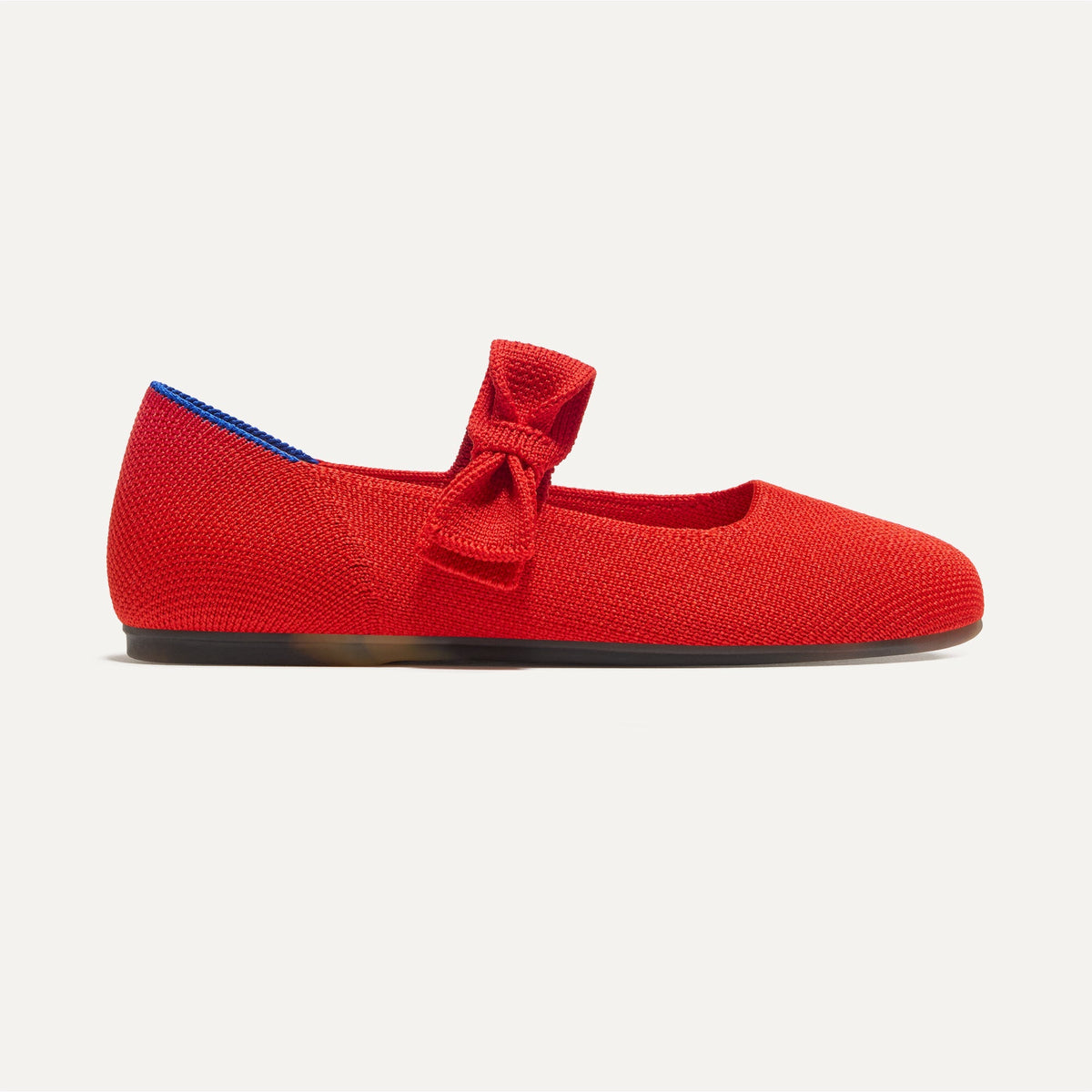 Rothy's The Kids Tux Bow Mary Jane in Bright Red