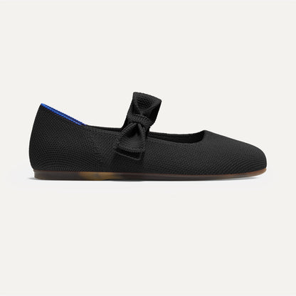 Rothy's The Kids Tux Bow Mary Jane in Black