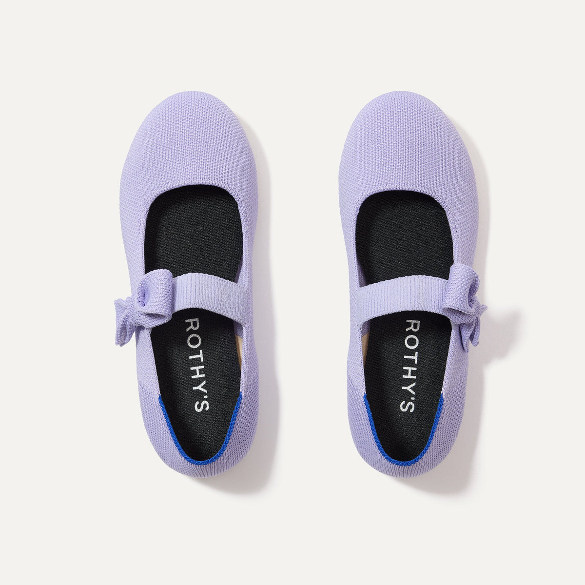 Rothy's The Kids Tux Bow Mary Jane in Soft Orchid