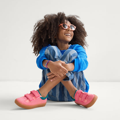 Rothy's The Kids Strap Sneaker in Watermelon