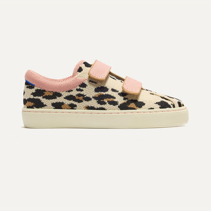 Rothy's The Kids Strap Sneaker in Cat Blush