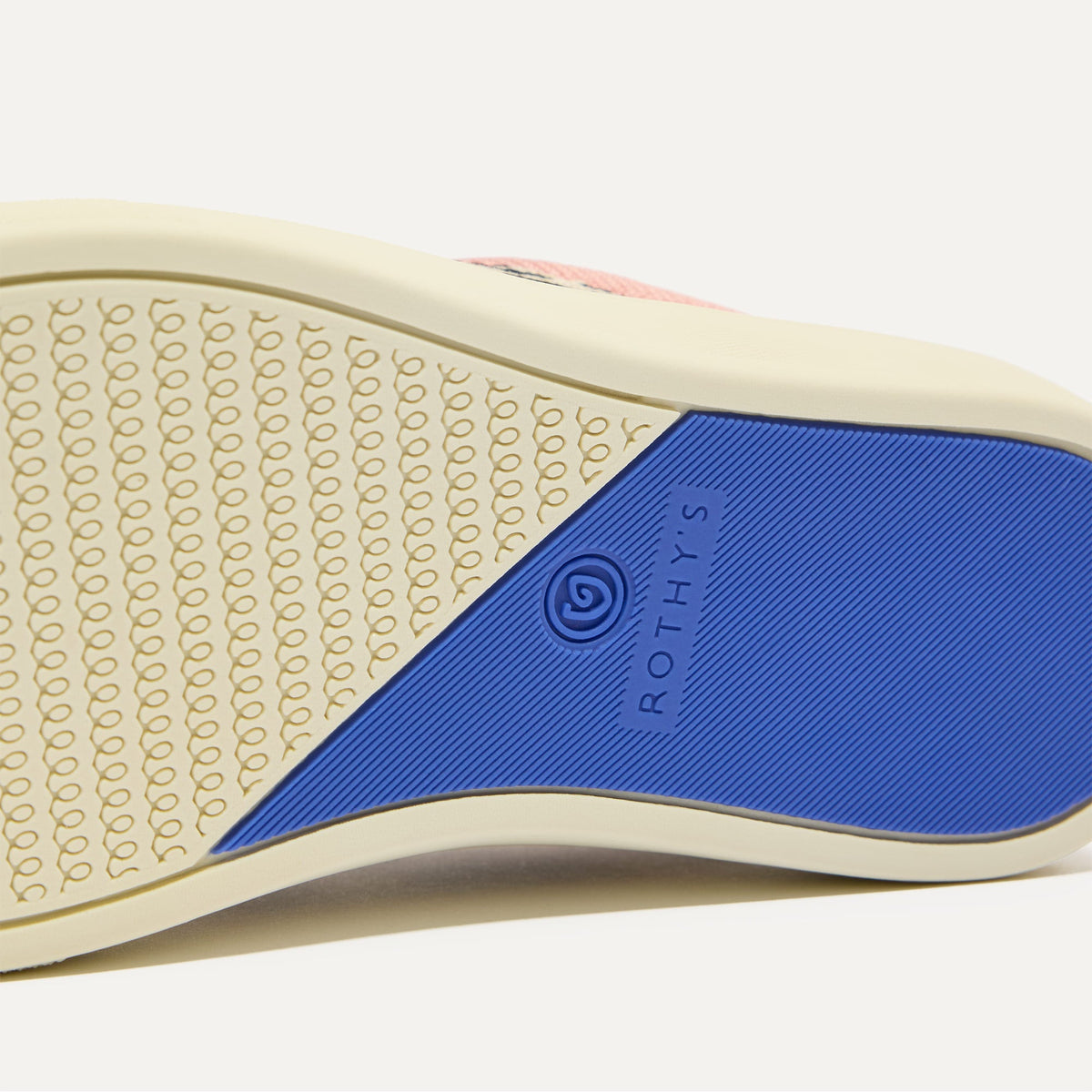Rothy's The Kids Strap Sneaker in Cat Blush