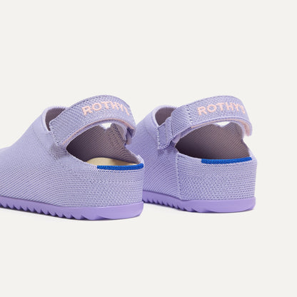 Rothy's The Kids Clog in Soft Orchid