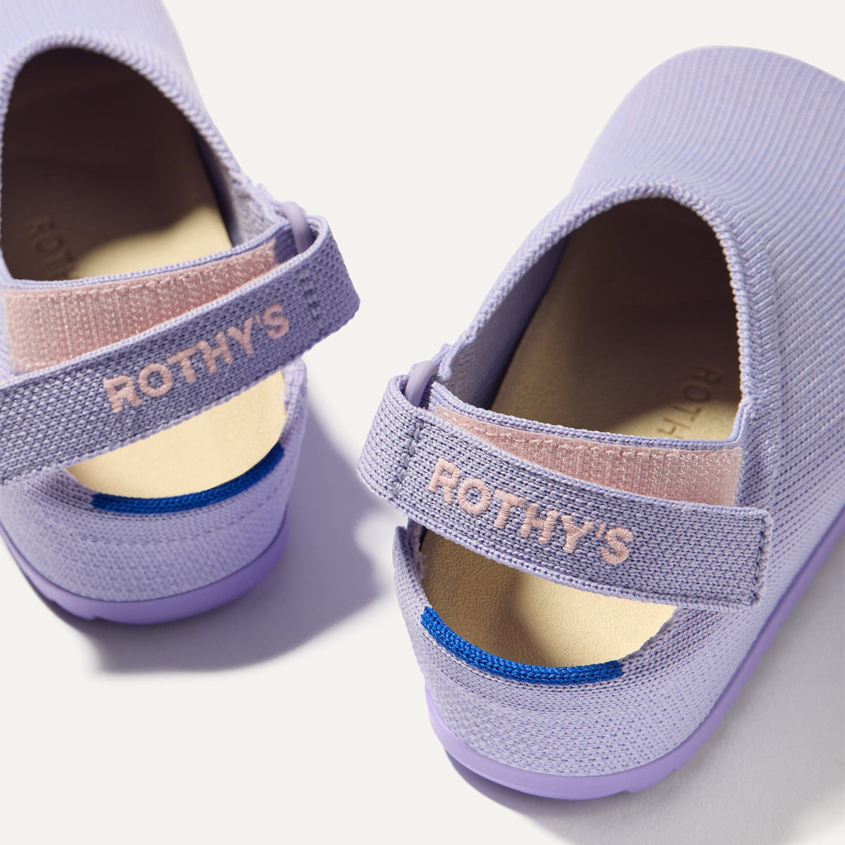Rothy's The Kids Clog in Soft Orchid